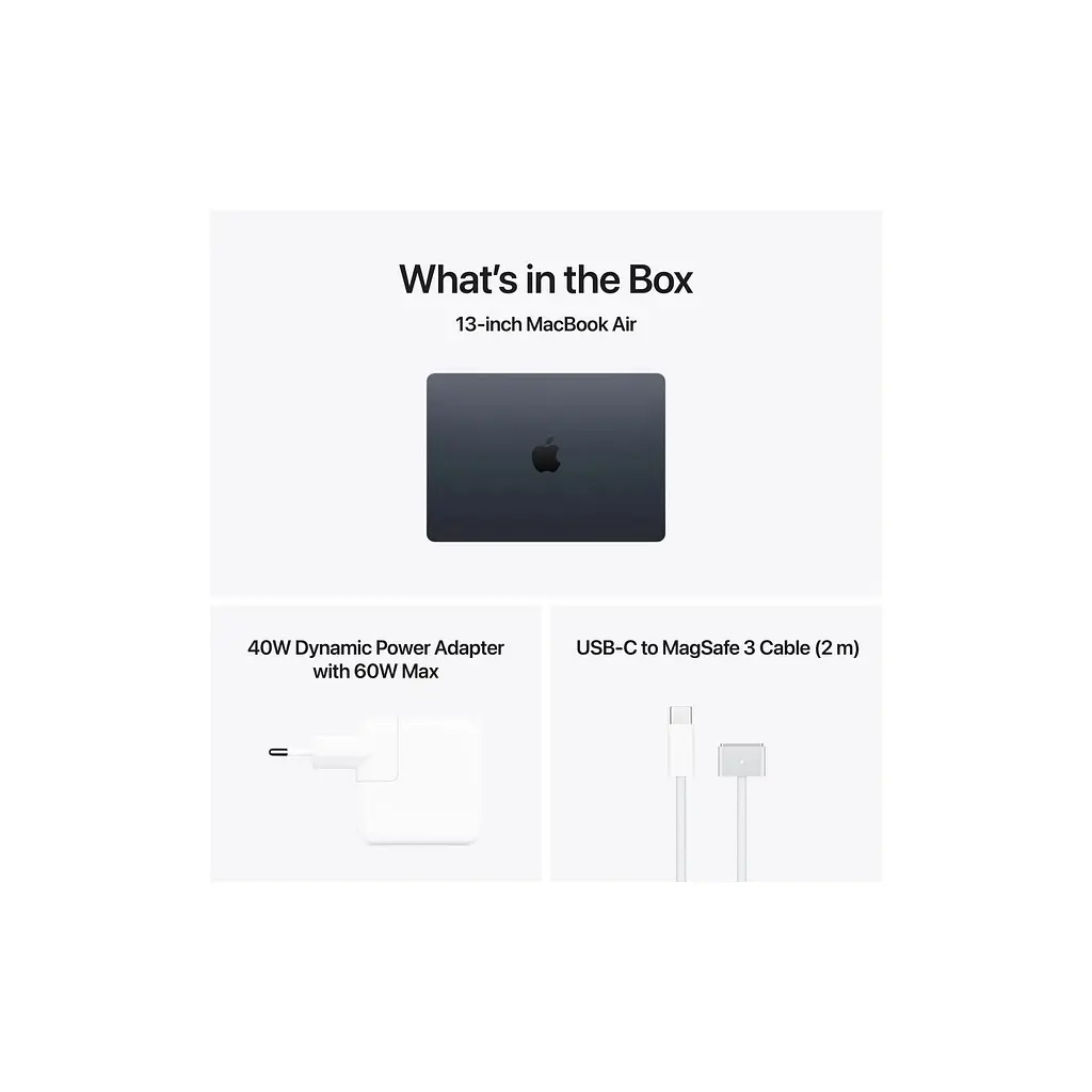 Ноутбук Apple MacBook Air 13 M5 A3449 Midnight (MDHG4UA/A) - фото 9