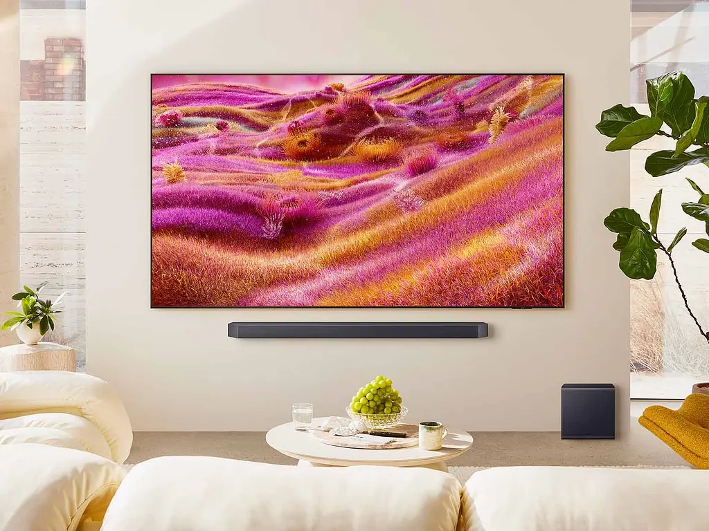Samsung Телевізор 55" NeoQLED 4K 120Hz (Up to 165Hz) Smart Tizen Black - фото 2