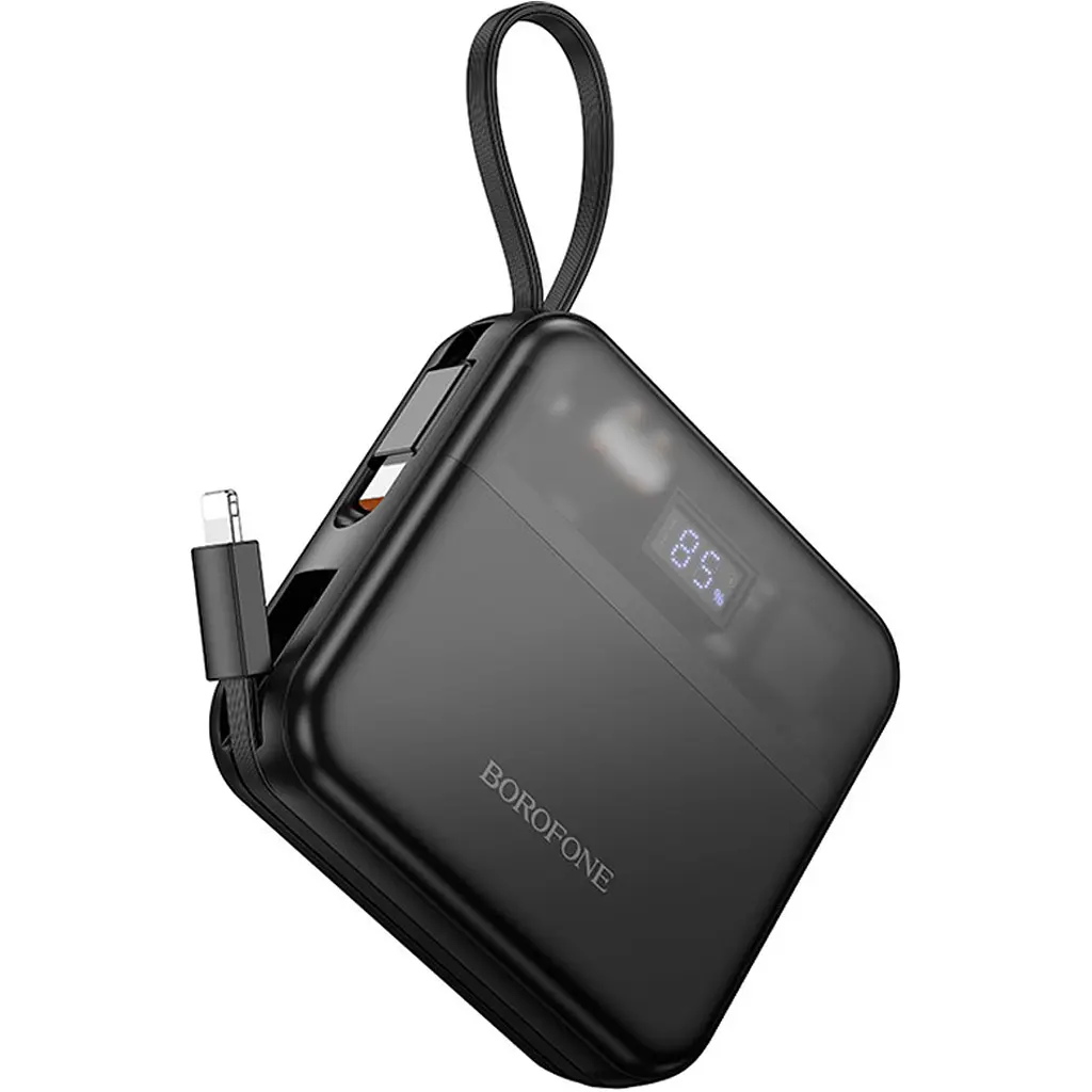 Внешний аккумулятор Borofone BJ64 Distinct 10000mAh 22.5W Black [123615] - фото 3