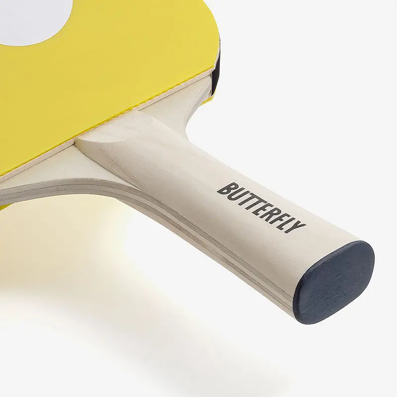 Ракетка для настільного тенісу Butterfly Logo Racket Yellow FL (6017873502) - фото 3