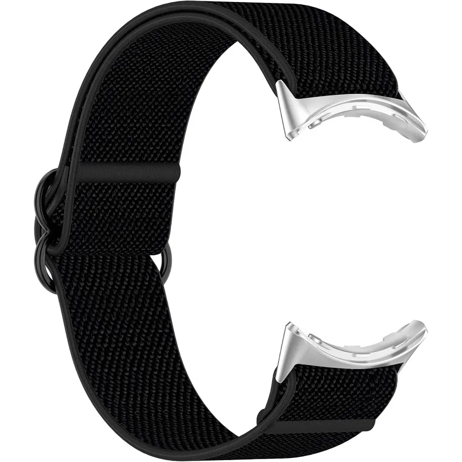 Ремешок ArmorStandart Nylon Band для Google Pixel Watch/Watch 2/ Watch 3/Watch 4 Black (ARM75425) [105460] - фото 3
