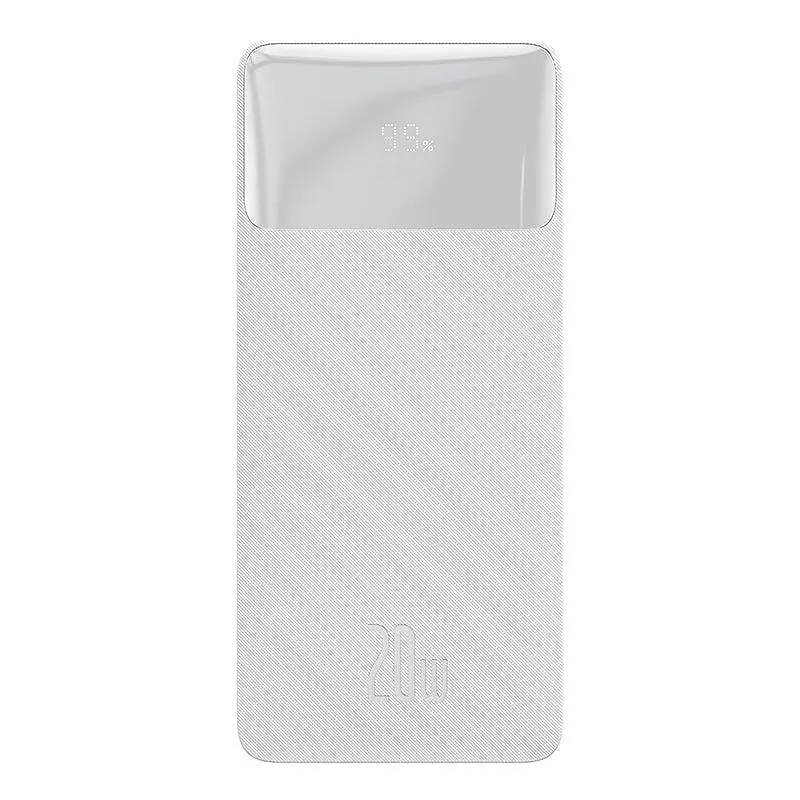 УМБ Baseus Bipow Digital Display Power bank 10000mAh 20W (PPDML-L02) белая - фото 4