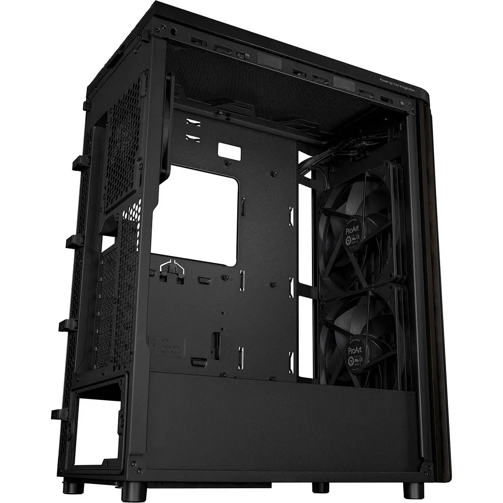 Корпус Asus ProArt PA401 Tempered Glass без БЖ (90DC00M0-B39020) Black - фото 9