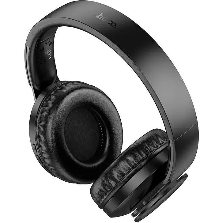 Наушники полноразмерные беспроводные Hoco W45 Enjoy BT headset черные до 46 часов - фото 4