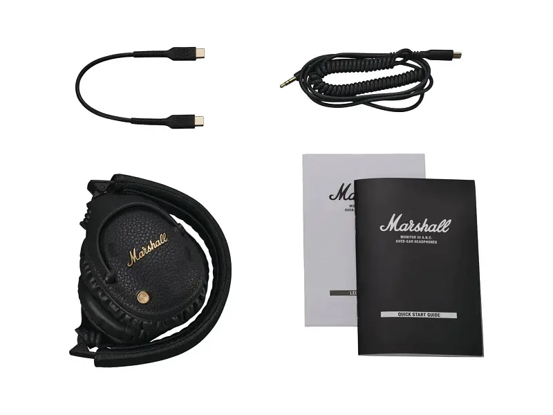 Навушники з мікрофоном Marshall Monitor III A.N.C Black (1006861) - фото 5