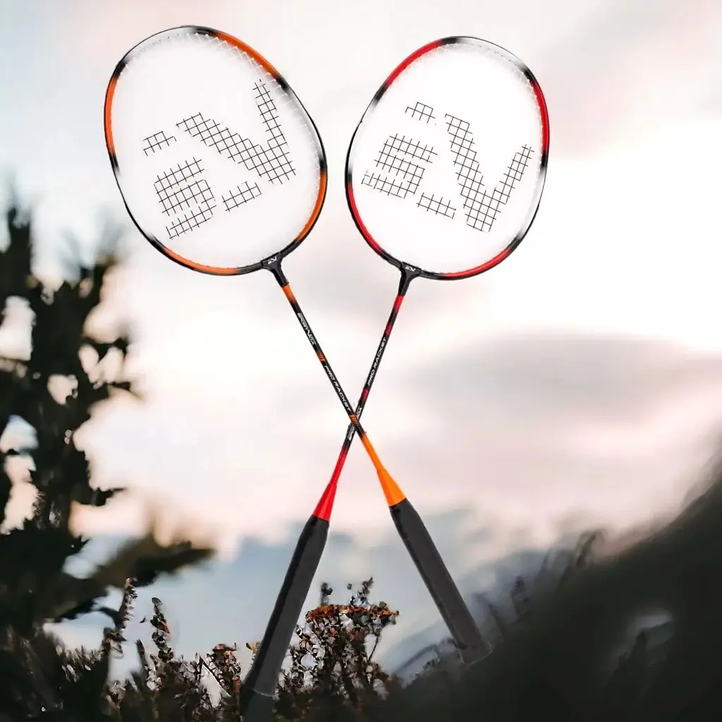 Набір для бадмінтону SportVida Pro 2 шт ракетки + волан (SV-SE0002) - фото 8