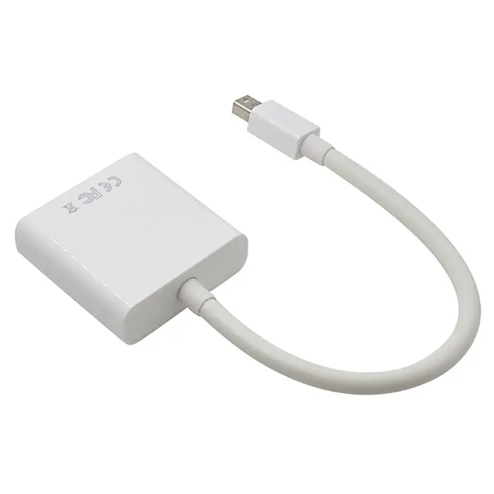 Адаптер STLab Mini DisplayPort (Thunderbolt) Male - VGA Female 0.18 м HD 1080P для Apple Mac білий (U-999 white) - фото 2