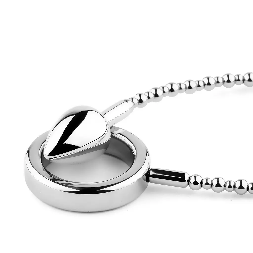 Анальна пробка B - Series HeavyFun Jewellery № 4, 43 см (сріблястий) - фото 6