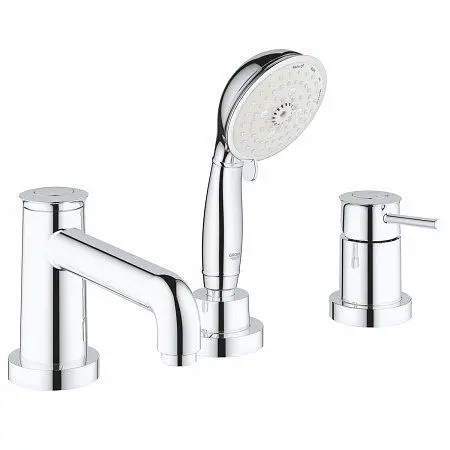 Змішувач для ванни Grohe Bau Classic 2511800A, Хром