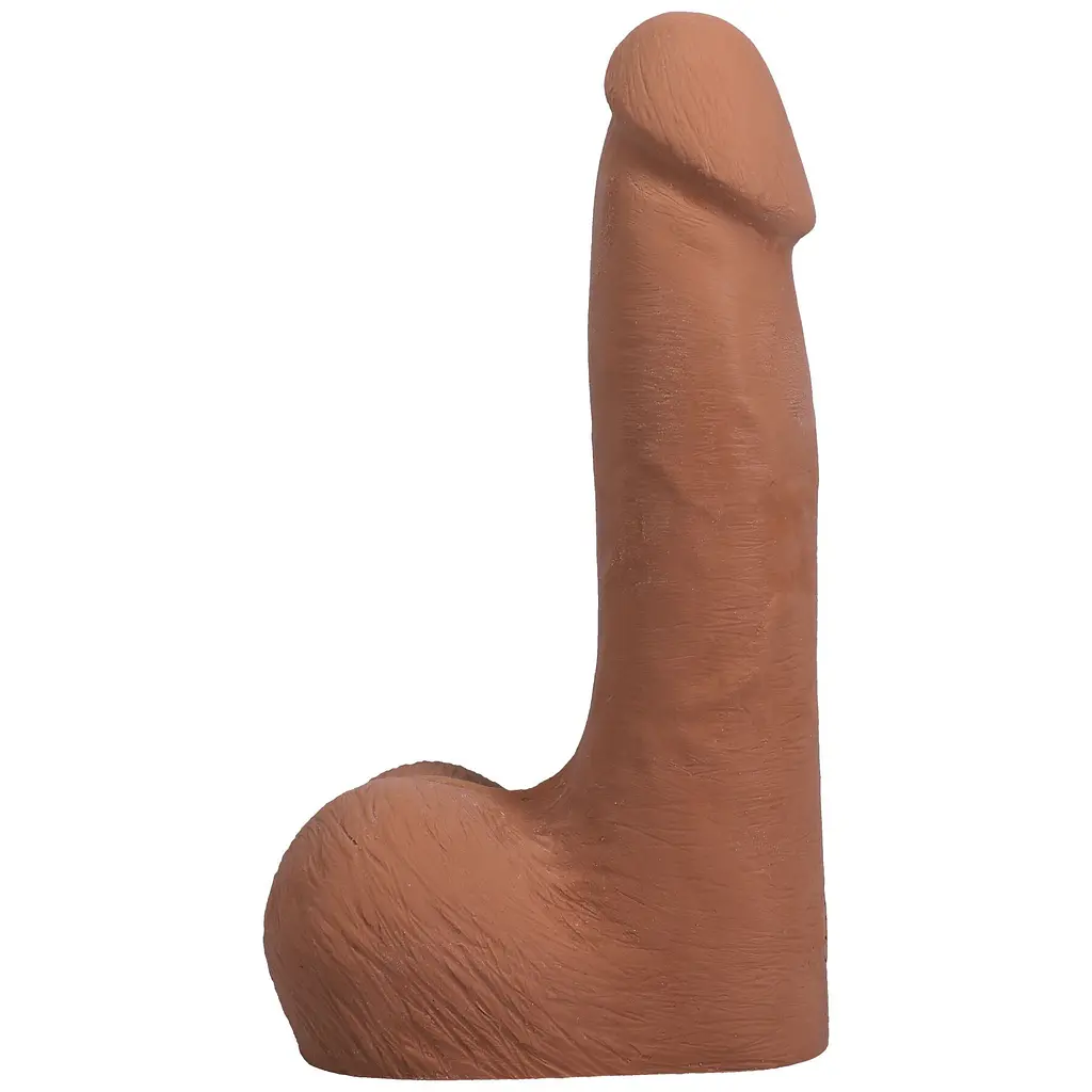 Фалоімітатор Doc Johnson The Realistic Cock ULTRASKYN 7 Inch with Balls, 17.8 см - фото 2