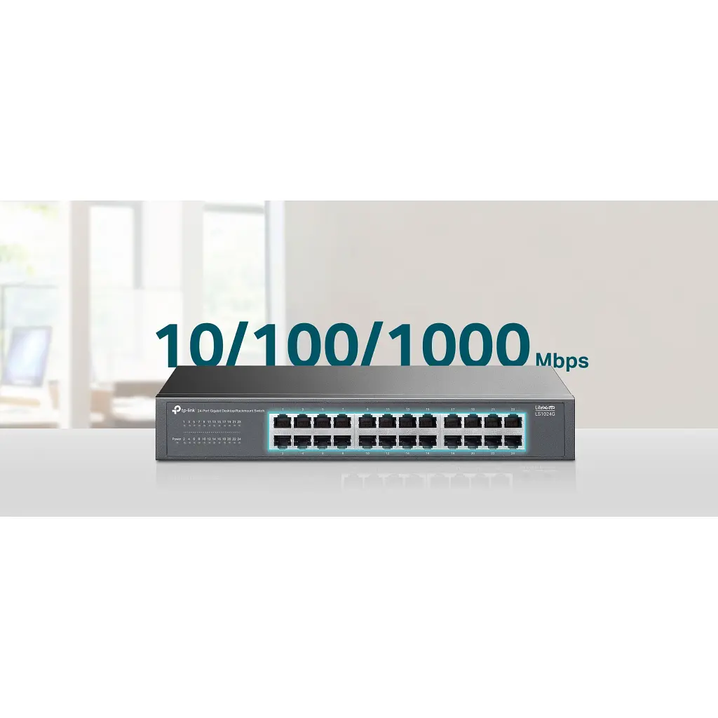 Комутатор мережевий TP-Link LS1024G - фото 9