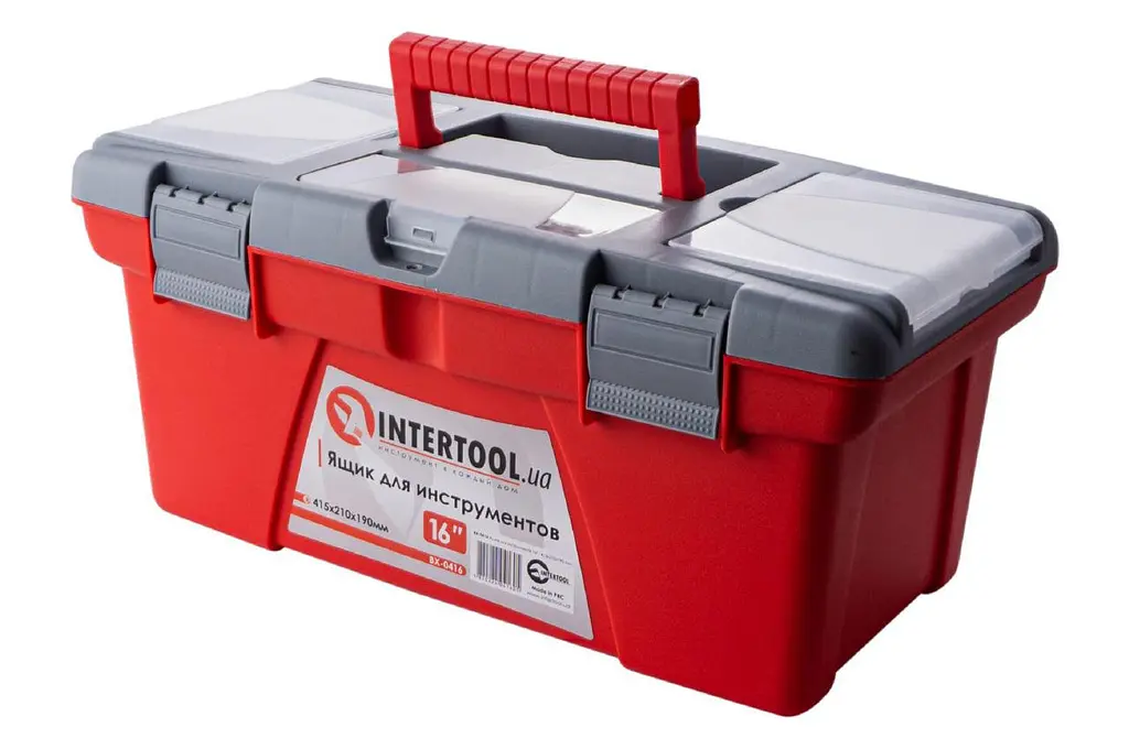 Ящик для інструментів переносний Intertool BX-0416 16" - фото 2