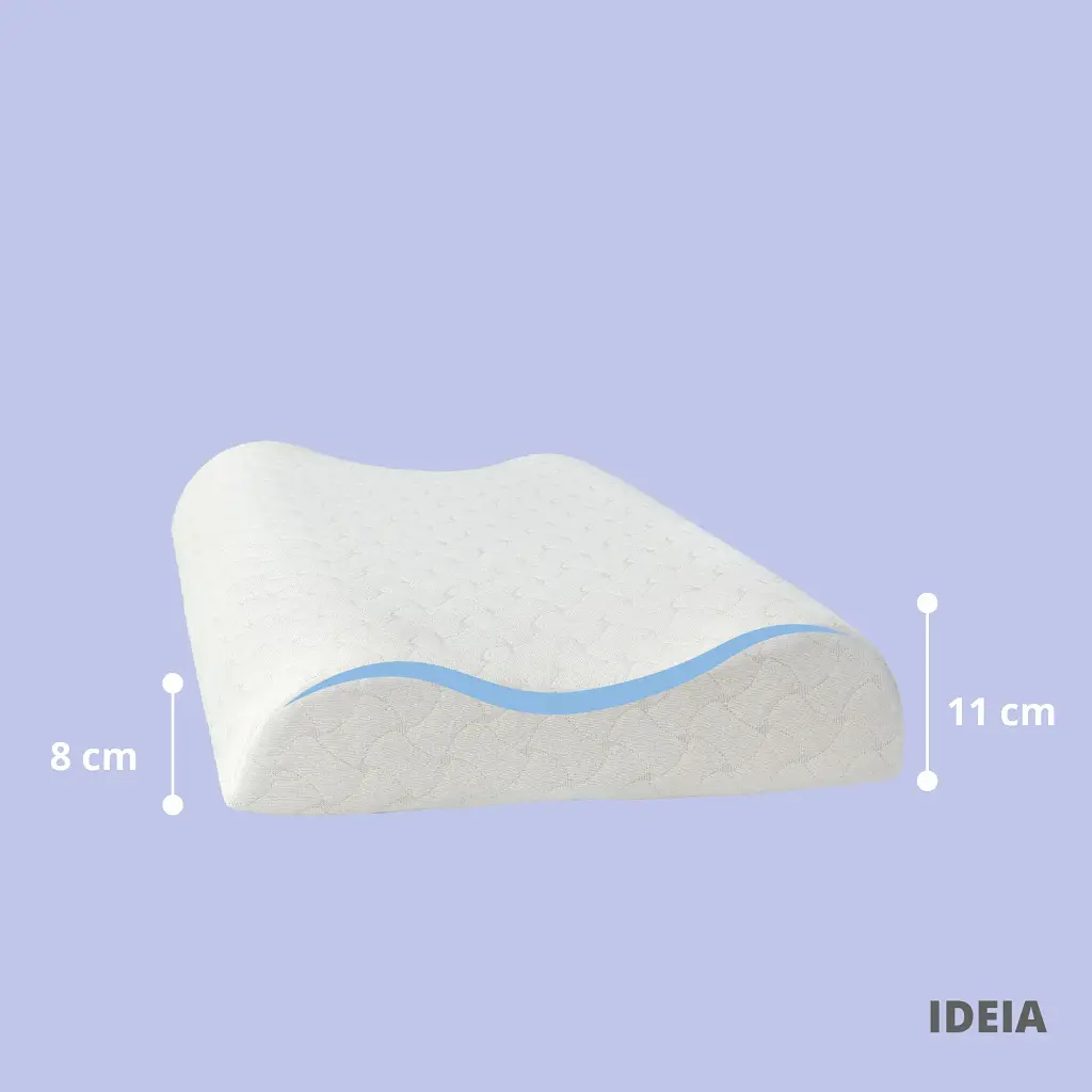 Подушка ортопедична Ideia 63х43 см білий (8-06351) - фото 5