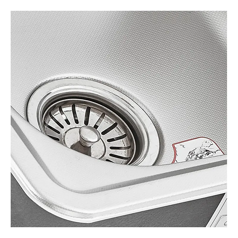 Кухонна мийка Zerix Z6642-08-180MD decor ZM0616, Decor - фото 3