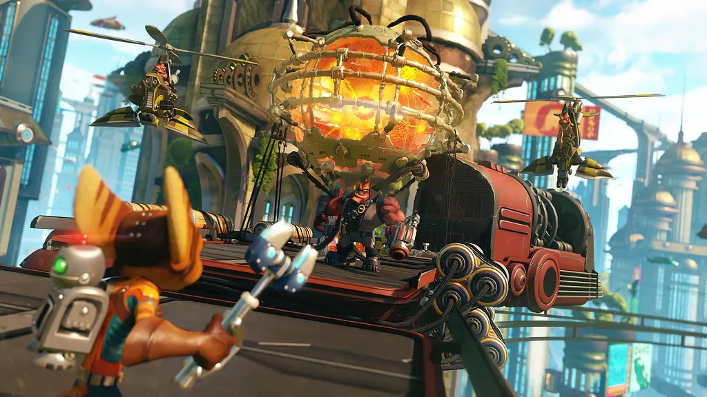 Games Software Ratchet & Clank (Хіти PlayStation) [Blu-Ray диск] (PS4 ) - фото 9