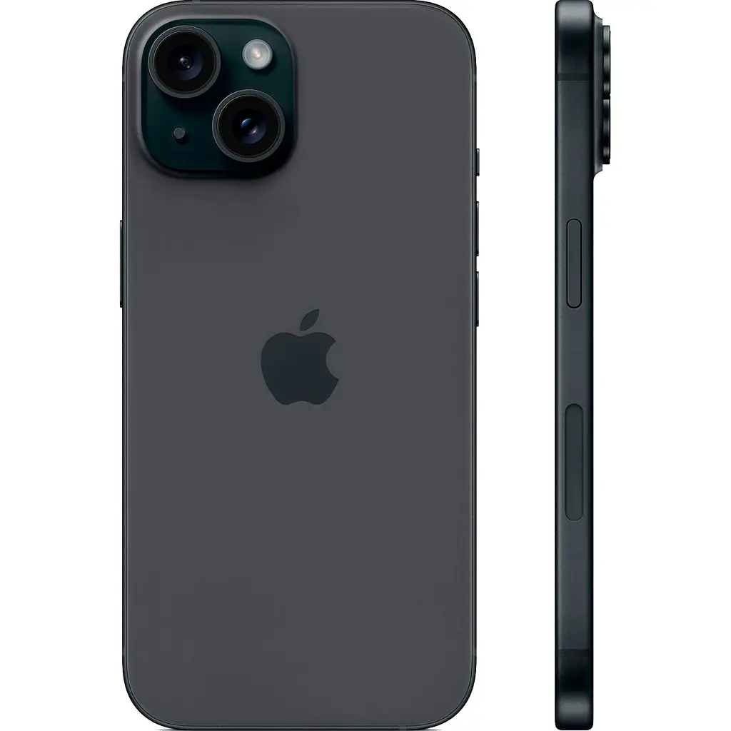 Смартфон Apple iPhone 15 128GB eSIM Black (MTLV3) [102466] - фото 3