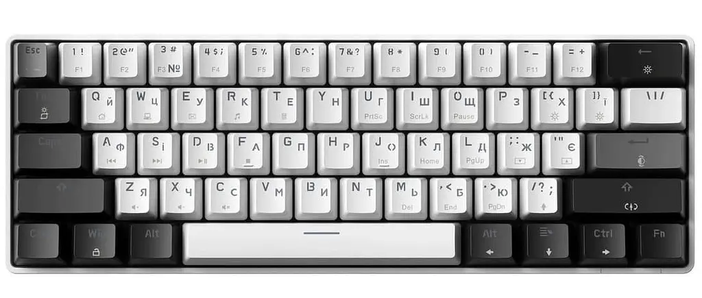 Клавіатура GamePro Genesis Infinity MK130 (MK130BW) - фото 2