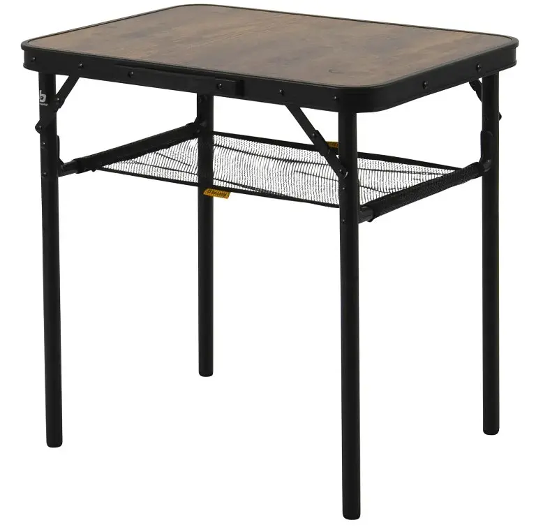Стіл Bo-Camp Garland 60x45 cm Black/Wood look (1404195) (DAS303266) - фото 3