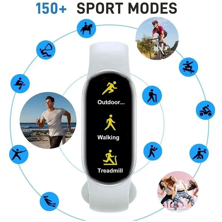 Фитнес-браслет Xiaomi Smart Band 9 Titan Gray (BHR8642GL) - фото 6