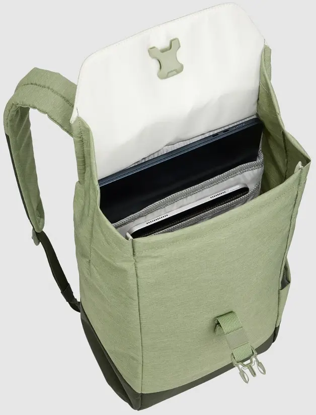 Рюкзак Thule Lithos 16L TLBP213 Quiet green/Darkest Green (7248689) - фото 4