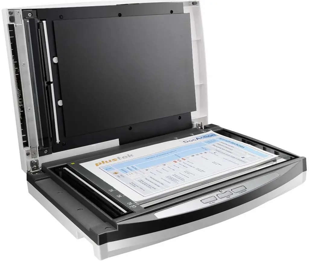 Сканер А4 Plustek SmartOffice PN2040 (1200 dpi, 48 bit, 20 стр/мин, DADF, планшетный, сетевой) - фото 5