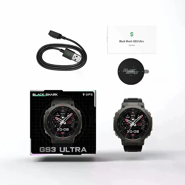 Смарт-годинник Black Shark GS3 Ultra чорний - фото 7
