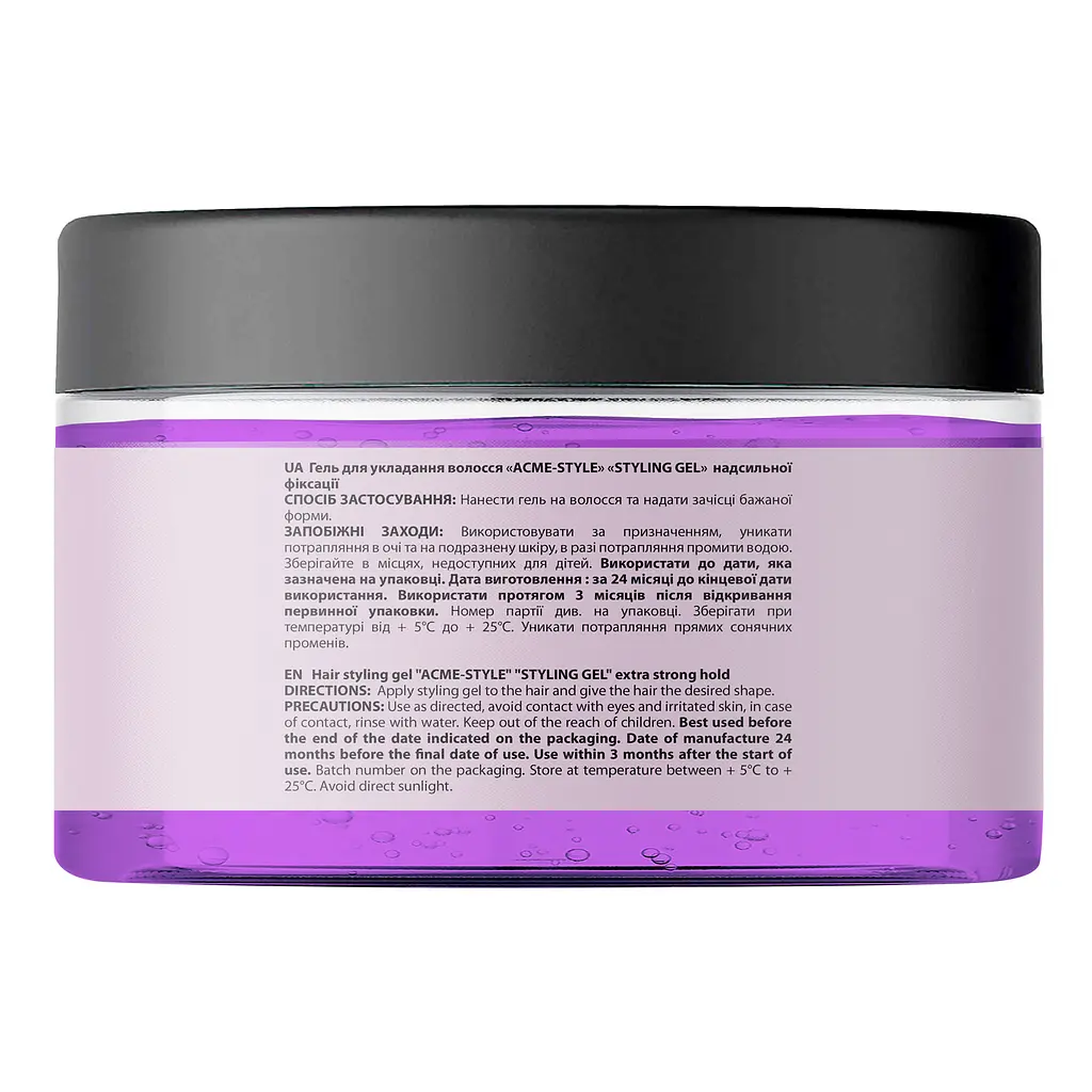 Гель для укладки волос Fortesse Professional Styling Gel сверхсильной фиксации 100 мл - фото 3
