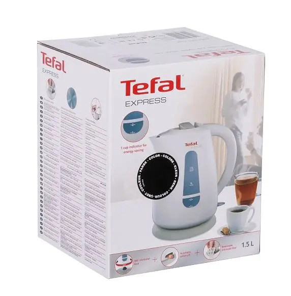 Електрочайник Tefal Express (KO299830) 1.5 л чорний - фото 5