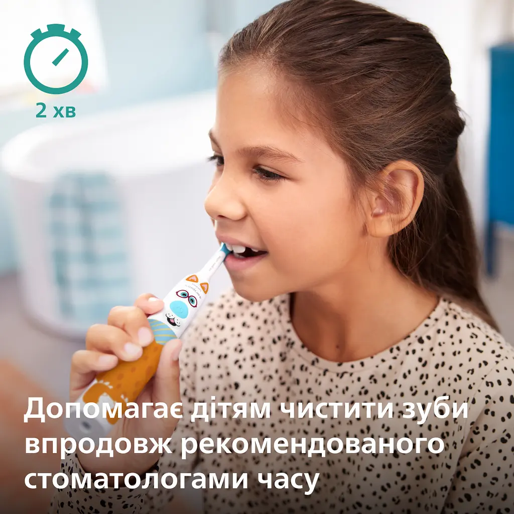 Електрична зубна щітка Philips Sonicare For Kids Design a Pet Edition HX3601/01 - фото 13
