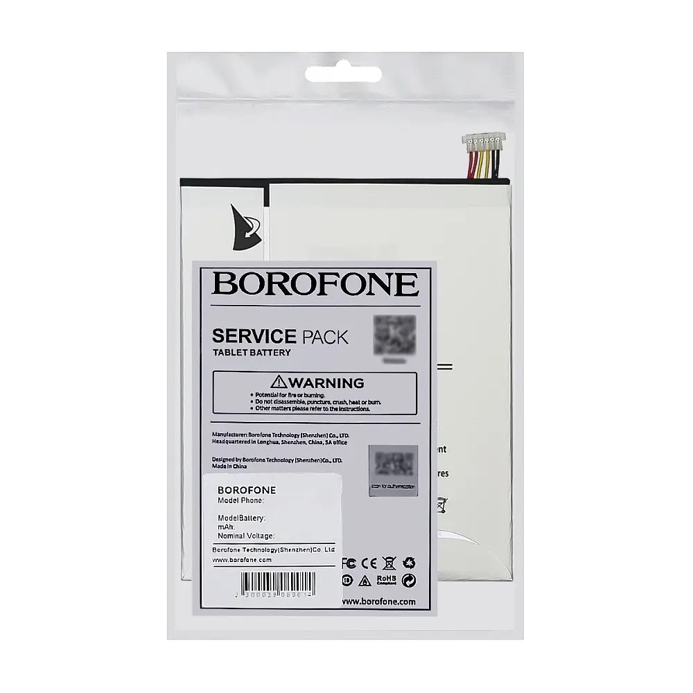 Акумулятор Borofone EB-BT355ABE для Samsung T355/T350/T357 - фото 5