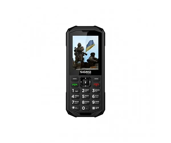 Телефон захищений Sigma X-treme PA68 чорний (4827798466513) - фото 4