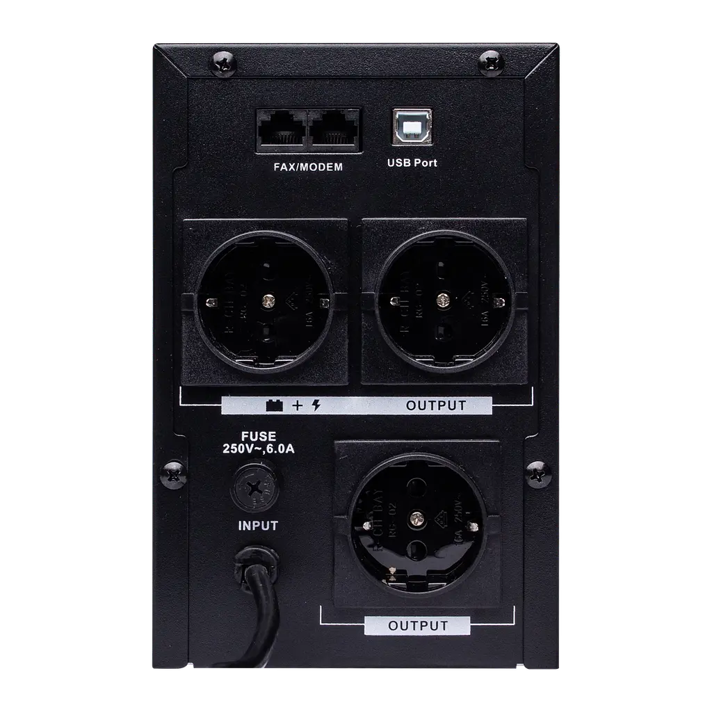 Лінійно-інтерактивне ДБЖ LPM-U1250VA (875Вт) - фото 4