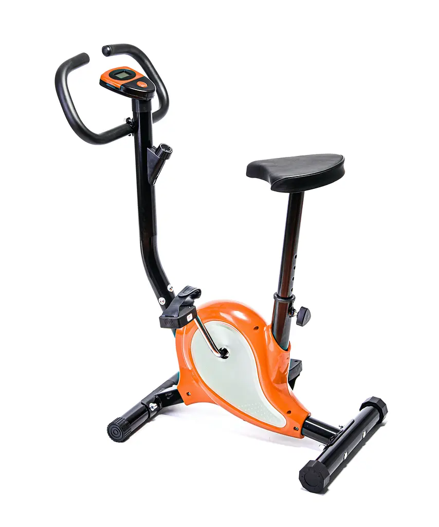 Велотренажер Fitline ES-8018 Point механічний помаранчевий - фото 4