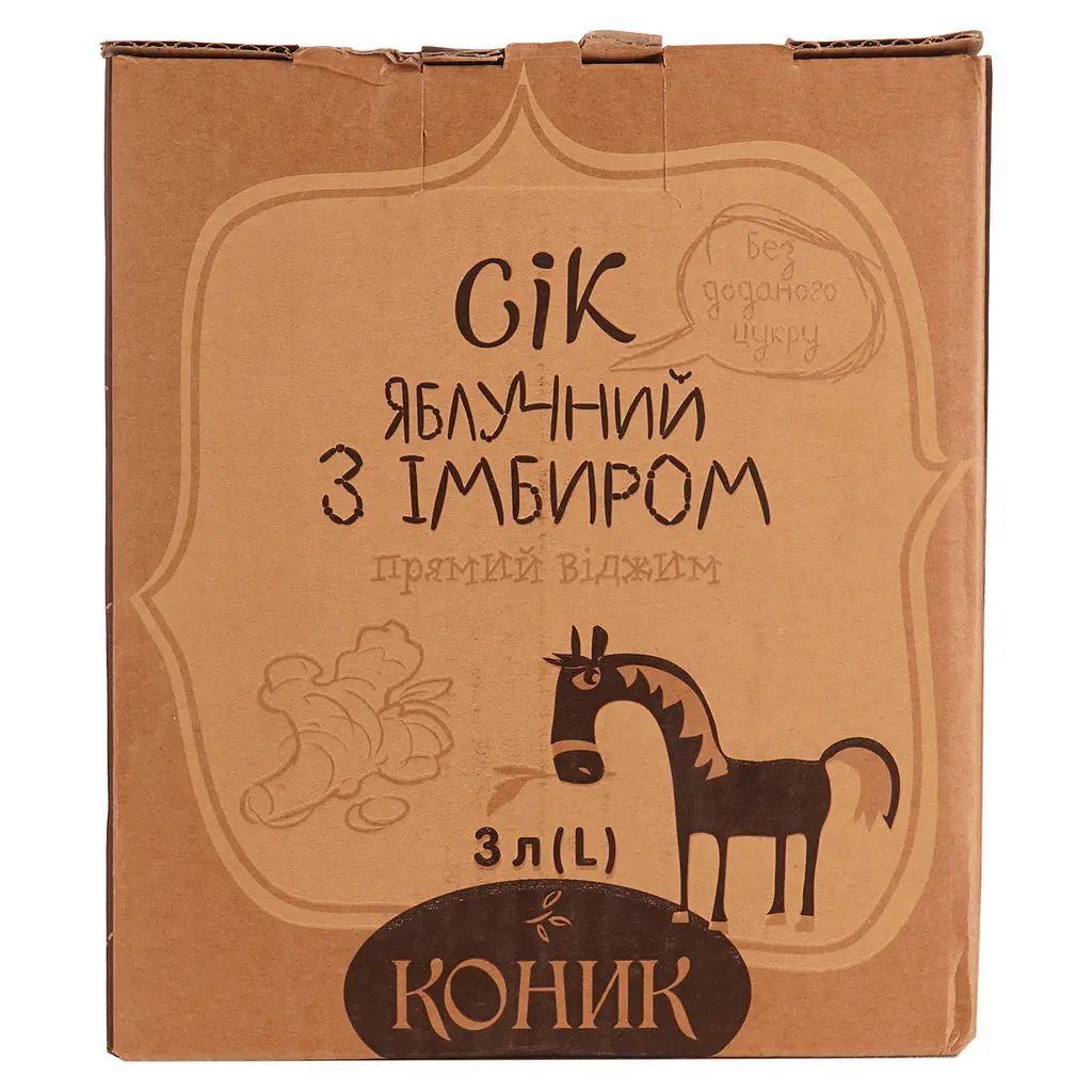 Сок Коник Яблочно-имбирный 3 л (659190) - фото 2