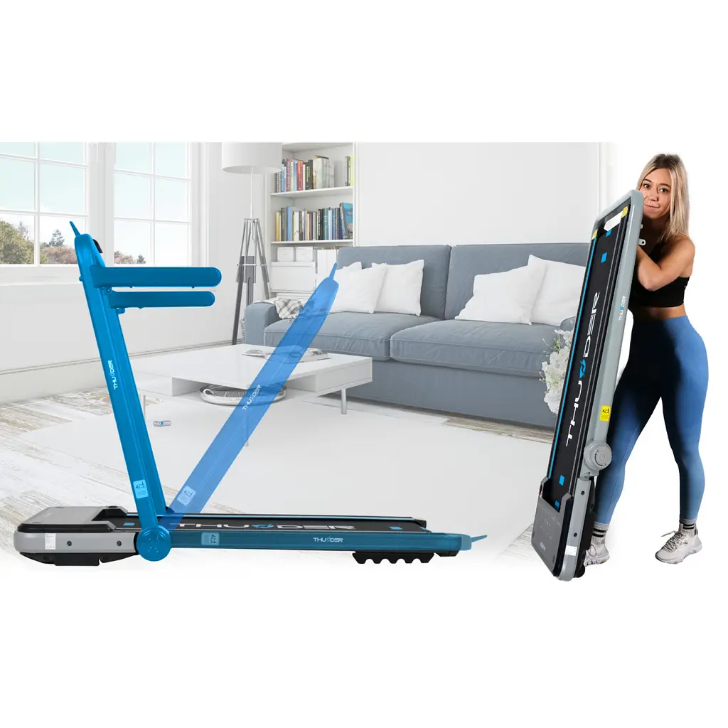 Беговая дорожка THUNDER Impact Silver - фото 5