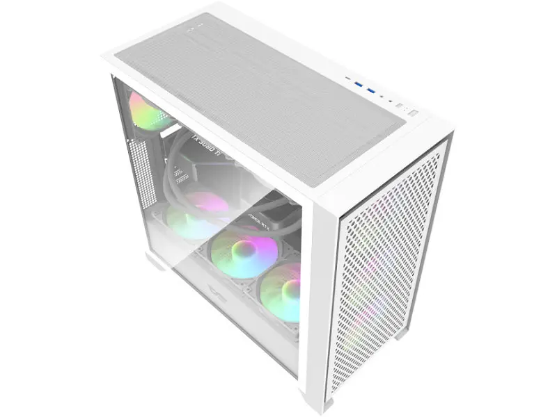 Корпус DarkFlash DRX90 Mesh White - фото 3