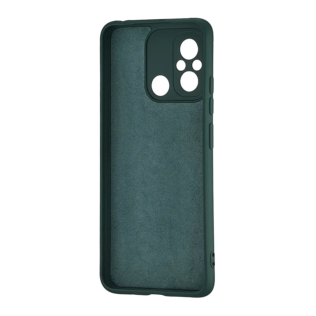 Чохол TPU Colorful Protected Camera Xiaomi Redmi 12C/Redmi 11A/Poco C55 Dark Green - фото 2