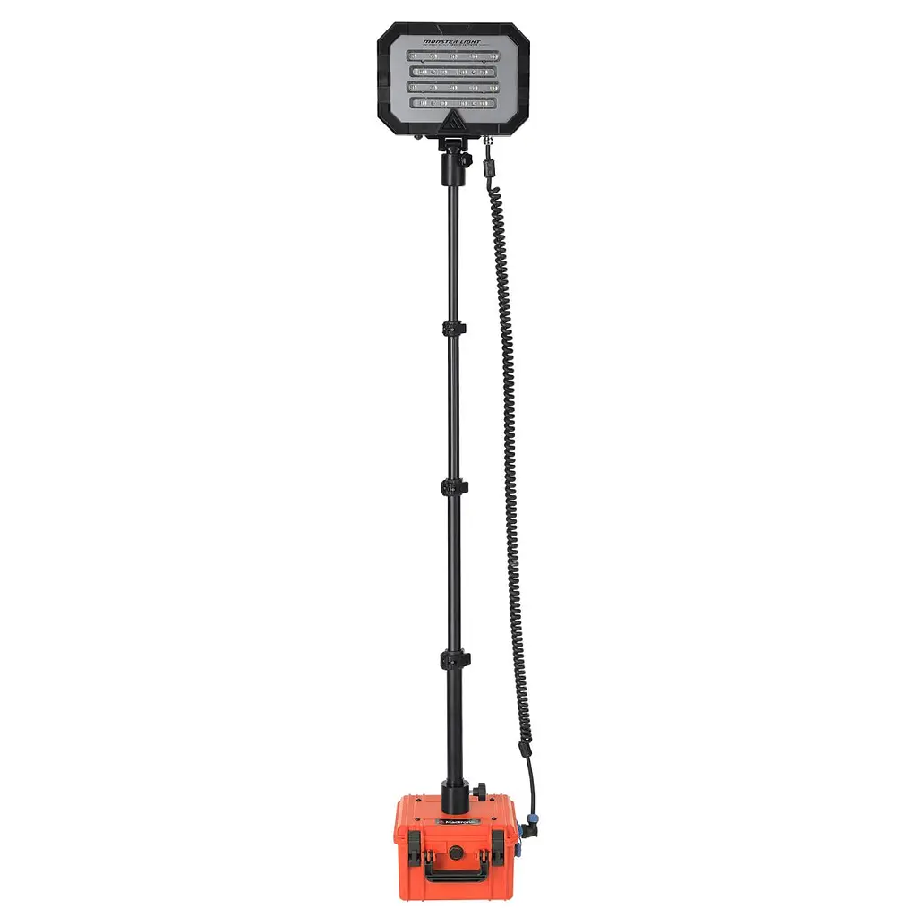 Прожектор професійний Mactronic Monster Light Mini Rescue (18 000 Lm) Recharge (PFL0151-E-ORANGE) - фото 4