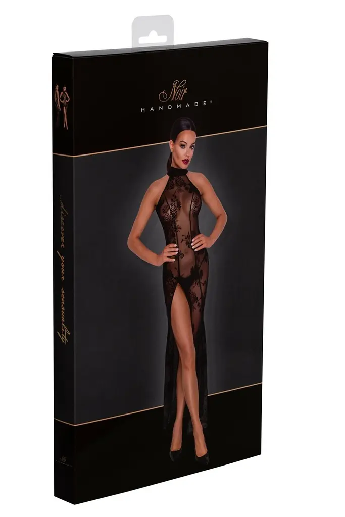 Довга сітчаста сукня Noir Handmade F239 Long tulle dress, S - фото 6