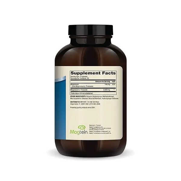 L-треонат магнію Dr. Mercola Magnesium L-Threonate, 270 капсул - фото 2