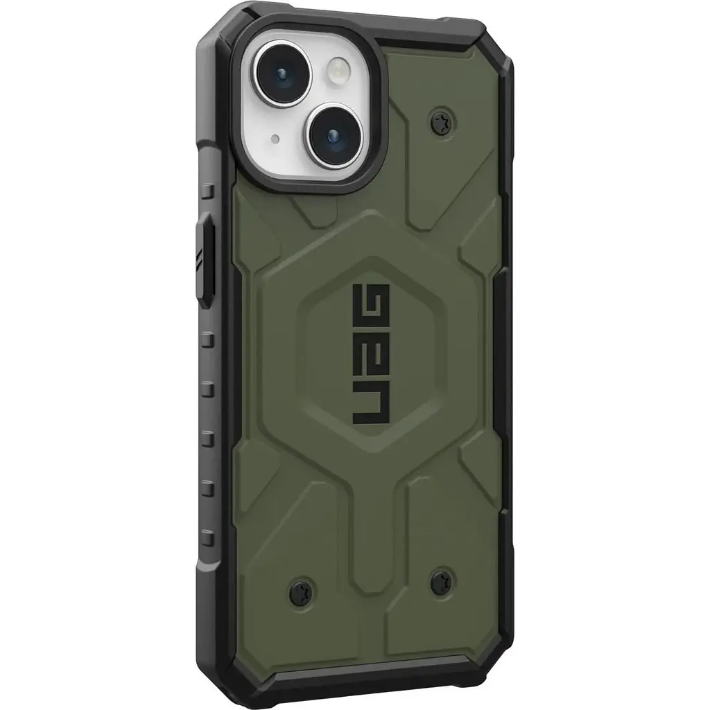 Протиударний чохол UAG Pathfinder MagSafe (Original) для Iphone 15 Olive 114291117272 - фото 2