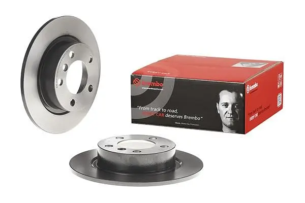 Диск гальмівний задній невентильований Mini 10-16р Brembo (08.B649.11) - фото 2