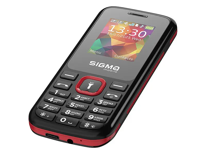 Мобільний телефон Sigma mobile X-style 171 MINI Black-red - фото 4
