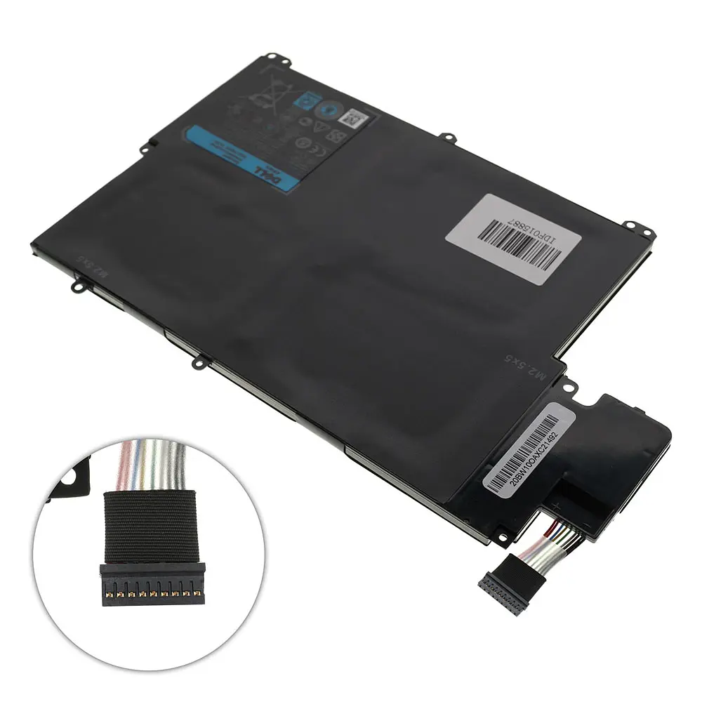 Акумулятор для ноутбука Dell TKN25 (Inspiron 13.3 13z 5323, Vostro 3360) 14.8V 3260 mAh 49W Black - фото 2