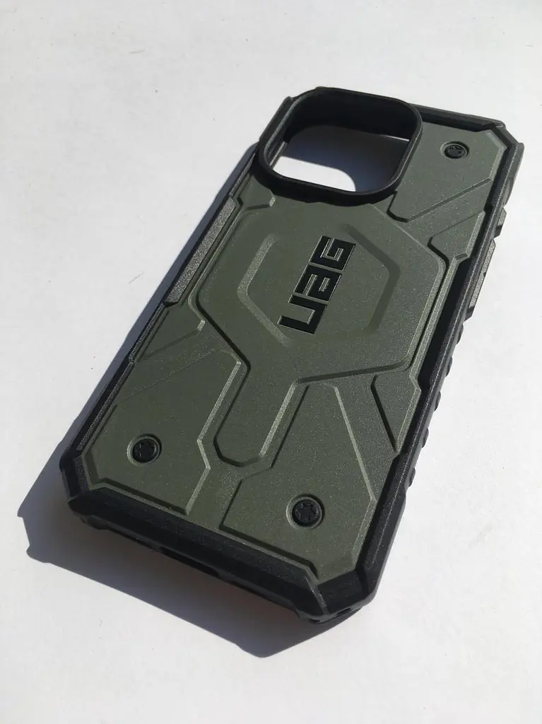 Чохол протиударний UAG Pathfinder MagSafe (Original) для iPhone 16 Pro (6.3") Olive 114468117272 - фото 7