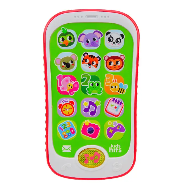 Музыкальный телефон Kids Hits Smart phone Яркий зоопарк (1919474501) - фото 3