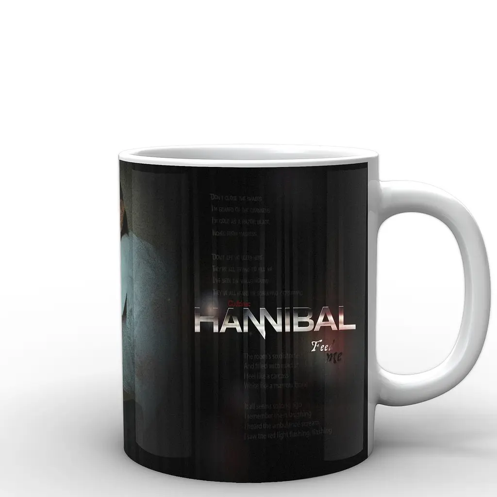 Кухоль GeekLand Ганнібал Hannibal Уілл Грем Ганнібал HN.02.019 330 мл білий - фото 3