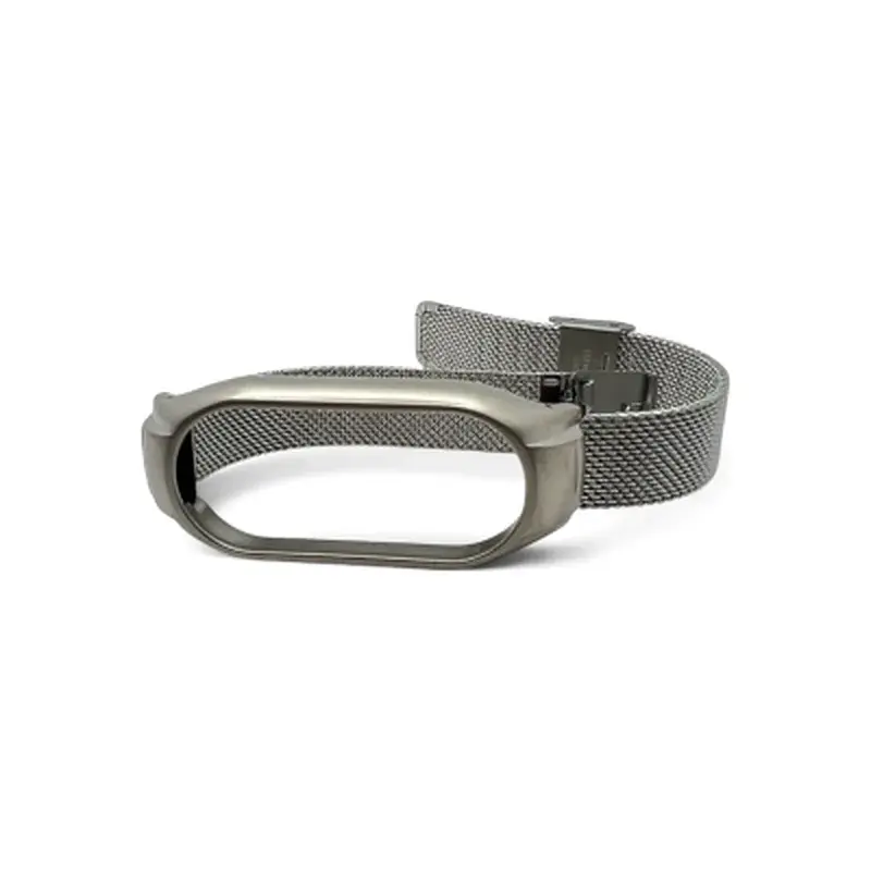 Ремінець до фітнес браслета BeCover Metal для Xiaomi Mi Smart Band 9 Silver (711979) - фото 5
