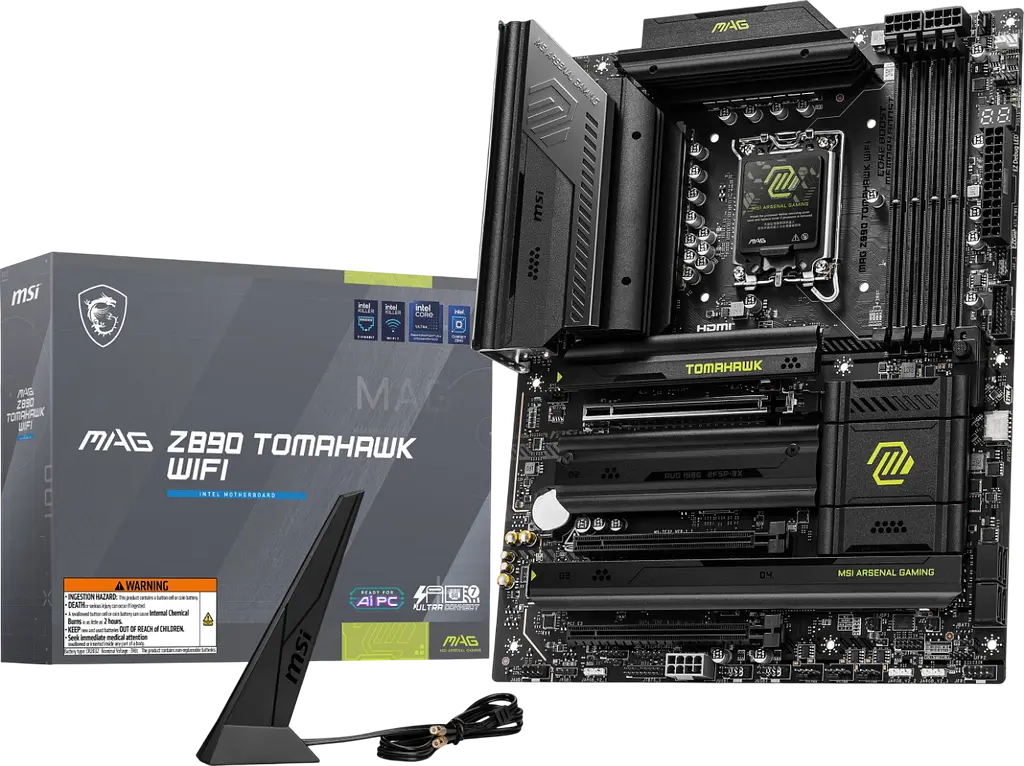 Материнська плата MSI Z890 MAG Tomahawk Wi-Fi LGA 1851 (MAG Z890 TOMAHAWK WIFI) - фото 4