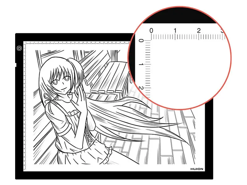 Планшет Huion A3 LED Light Pad + рукавичка (A3)